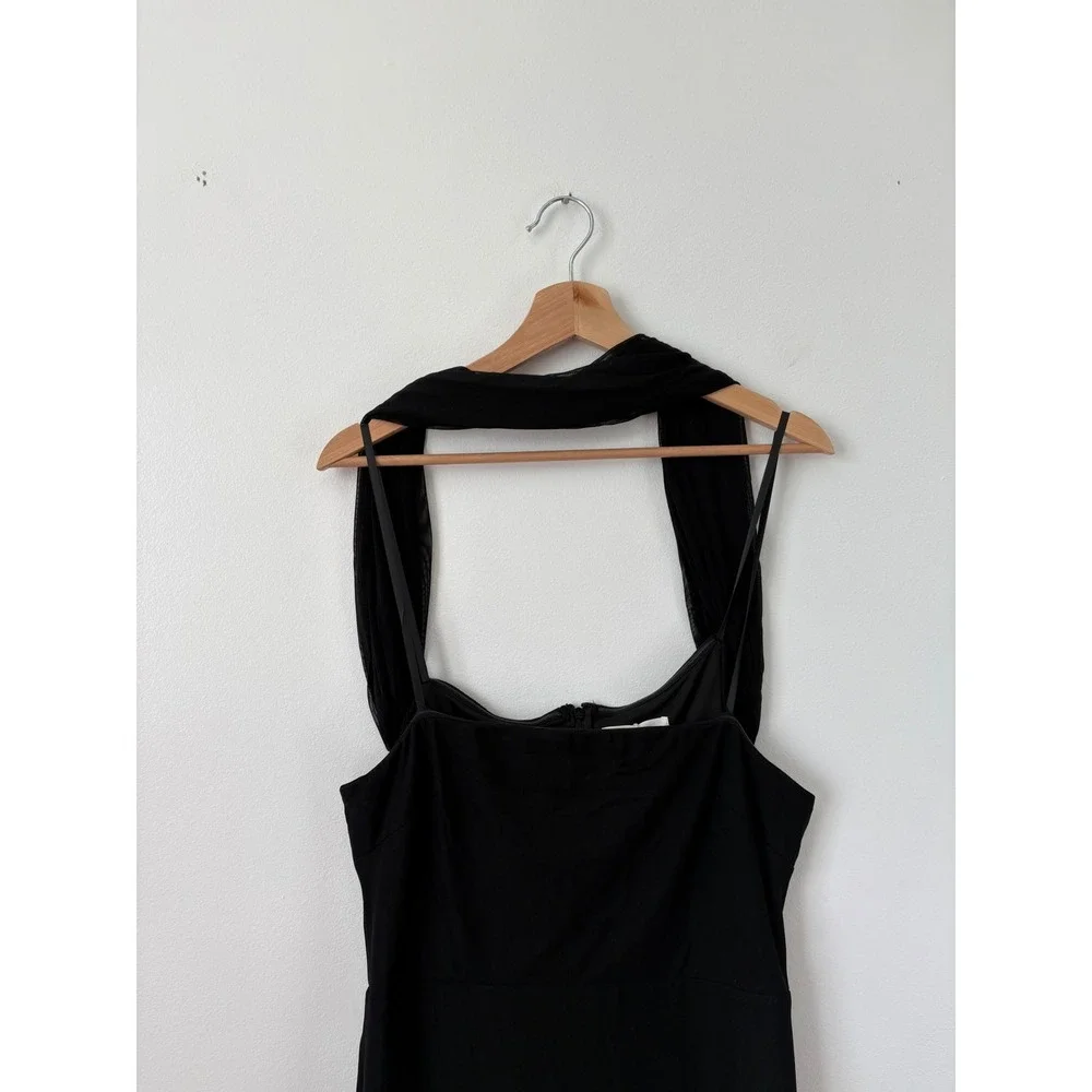 Women's - Here Comes The Sun Black Dress – Size XL – NWT – Slim Fit – Elegant - Picture 2 of 7